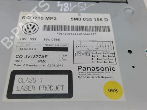 Radio VW POLO V (6R1, 6C1) 1.2 TDI | BP22879594E6 