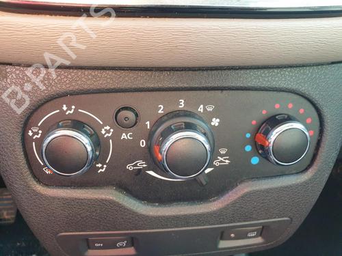 Commande Chauffage DACIA LODGY (JS_) 1.5 dCi (JSMC, JSAF) (107 hp) 27236952
