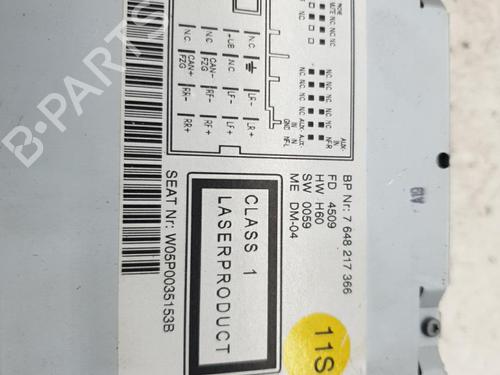 Radio SEAT ALTEA XL (5P5, 5P8) 1.6 TDI | BP22878721E6 