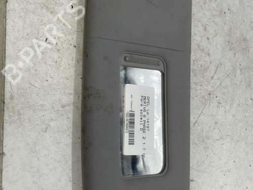 Used Right sun visor OPEL MERIVA A MPV (X03) 1.7 CDTI (E75) (125 hp) 22879405
