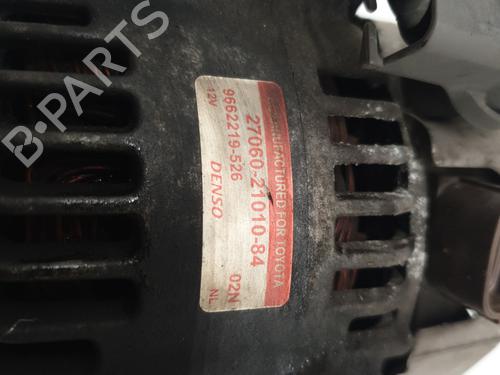 Alternator TOYOTA YARIS (_P1_) 1.3 (NCP10, SCP12_) | BP26236895M7 