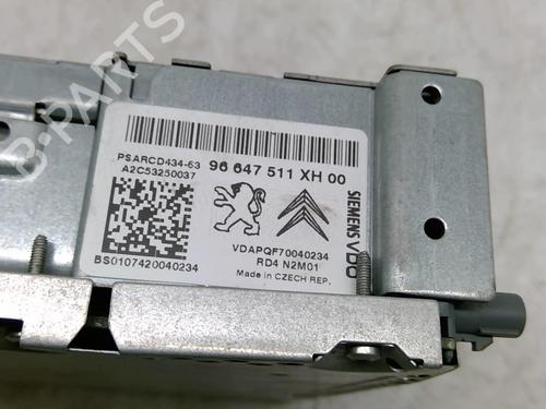 Radio PEUGEOT 308 I (4A_, 4C_) 1.6 HDi | BP22884643E6 