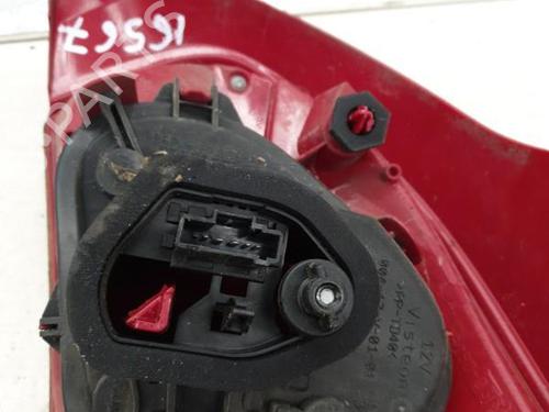 Left taillight PEUGEOT 208 I (CA_, CC_) 1.2 VTI 82 | BP22878345C34 
