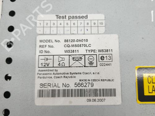 Radio PEUGEOT 107 (PM_, PN_) 1.0 | BP23832367E6 