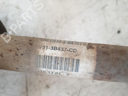 Left front driveshaft FORD FIESTA VI (CB1, CCN) 1.5 TDCi | BP28016284M38 - Image 2