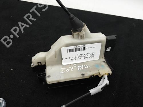 Used Front right lock PEUGEOT 208 I (CA_, CC_) 1.6 HDi / BlueHDi 75 (75 hp) 24421113