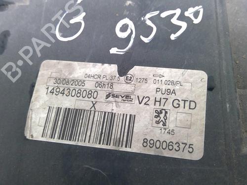 Used Left headlight Left headlight PEUGEOT 807 (EB_) 2.0 HDi (109 hp) 25842743 25842743