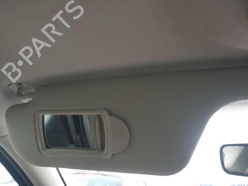 Left sun visor RENAULT CLIO III (BR0/1, CR0/1) 1.5 dCi (BR17, CR17) | BP32262411I1 - Image 2