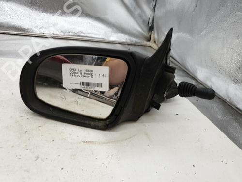Used Left mirror OPEL CORSA B (S93) 1.4 i (F08, F68, M68) (60 hp) 24533513