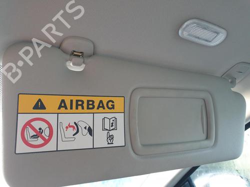 Right sun visor RENAULT LAGUNA Coupe (DT0/1) 2.0 dCi (DT0M, DT0N, DT0S, DT19, DT1F) | BP28076115I2 