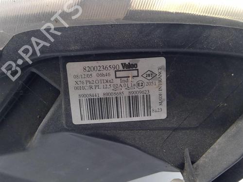 Left headlight RENAULT KANGOO (KC0/1_) 1.5 dCi | BP22867937C28 