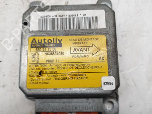 Kollisjonspute styreenhet PEUGEOT 206 Hatchback (2A/C) 1.4 i (75 hp) 22877568