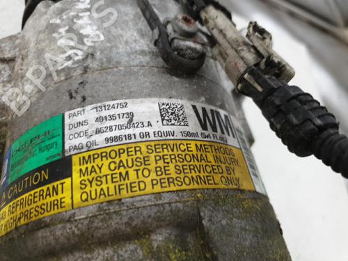 Used AC compressor AC compressor OPEL ZAFIRA / ZAFIRA FAMILY B (A05) 1.9 CDTI (M75) (120 hp) 22875273 22875273