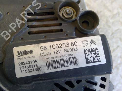 Used Alternator PEUGEOT 208 I (CA_, CC_) 1.6 HDi / BlueHDi 75 (75 hp) 22868324