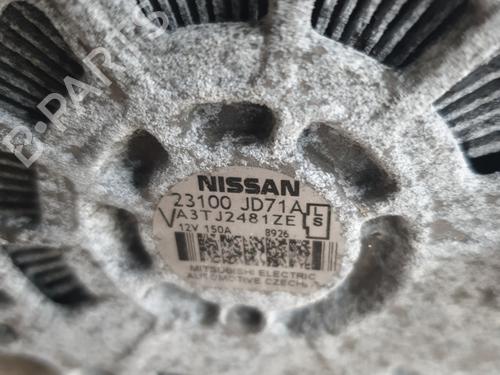 Alternator NISSAN QASHQAI I (J10, NJ10) 2.0 dCi All-wheel Drive | BP29460318M7 