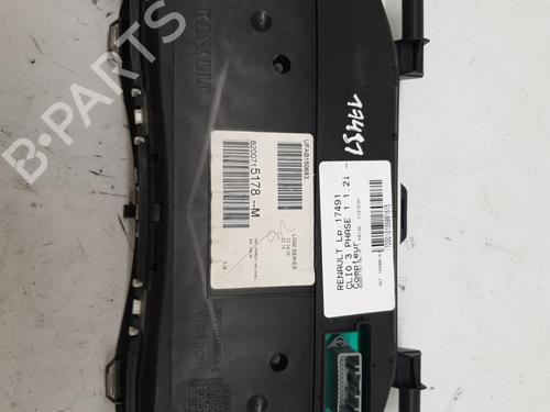 Instrument cluster RENAULT CLIO III (BR0/1, CR0/1) 1.2 16V (BR02, BR0J, BR11, CR02, CR0J, CR11) | BP26395453C47 