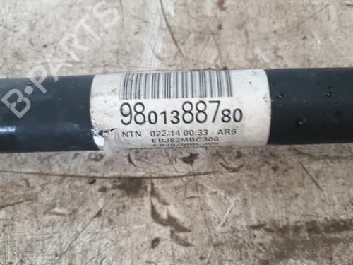 Used Right front driveshaft Right front driveshaft CITROËN C3 II (SC_) 1.4 HDi 70 (SC8HZC, SC8HR0, SC8HP4) (68 hp) 24498539 24498539