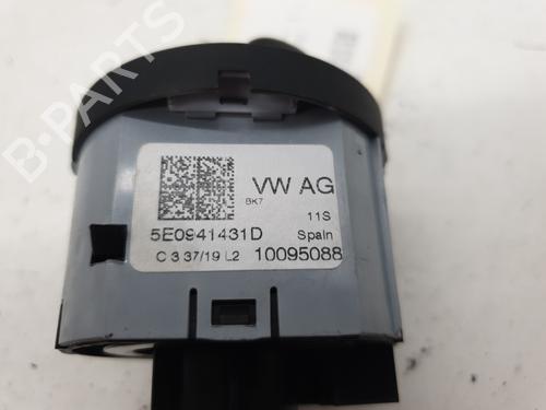 Used Headlight switch Headlight switch SKODA OCTAVIA III (5E3, NL3, NR3) 1.6 TDI (115 hp) 23436172 23436172