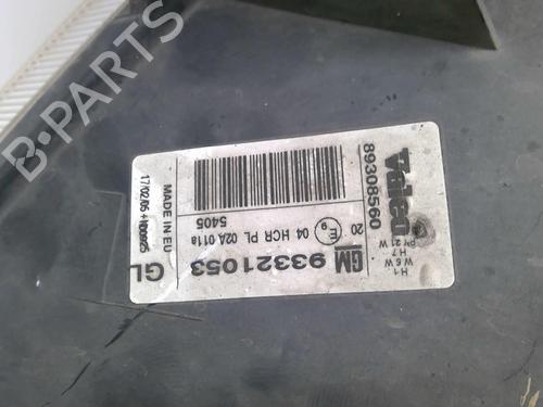 Used Right headlight Right headlight OPEL MERIVA A MPV (X03) 1.7 CDTI (E75) (100 hp) 22875563 22875563