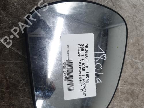 Used Right mirror glass Right mirror glass PEUGEOT 308 I (4A_, 4C_) 1.6 HDi (109 hp) 33571410 33571410