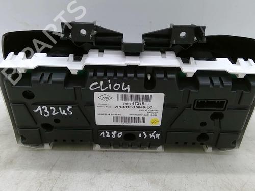 Used Instrument cluster RENAULT CLIO IV (BH_) 1.2 TCe 120 (BHM0) (120 hp) 22886017