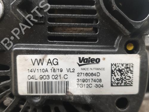 Alternator VW POLO VI (AW1, BZ1, AE1) 1.6 TDI | BP24656404M7 