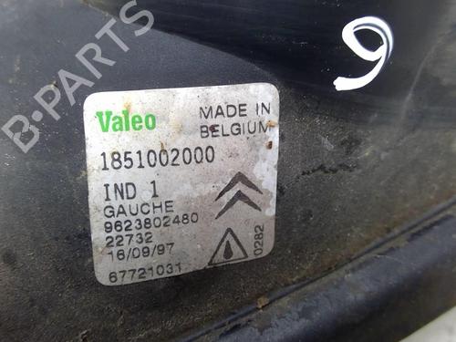 Used Left front fog light CITROËN XSARA (N1) 1.9 D (68 hp) 24421435