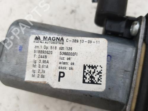 Front right window mechanism FIAT 500 (312_) 0.9 (312AXG1A, 312.AXG11) | BP24991101C23 - Image 2