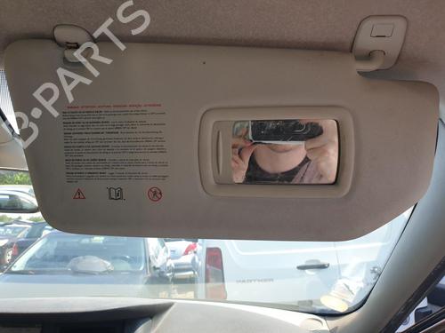 Right sun visor RENAULT SCÉNIC III (JZ0/1_) 1.5 dCi | BP29474713I2 