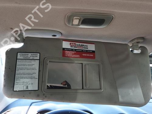Used Left sun visor Left sun visor ALFA ROMEO MITO (955_) 0.9 TwinAir (955AXY1B) (105 hp) 33631485 33631485