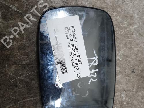 Spejlglas venstre Spejlglas venstre RENAULT CLIO III (BR0/1, CR0/1) [2005-2014] 33631382 33631382