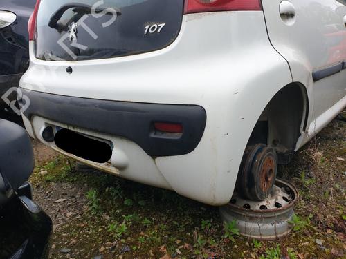 Used Rear bumper PEUGEOT 107 (PM_, PN_) 1.4 HDi (54 hp) 25375408