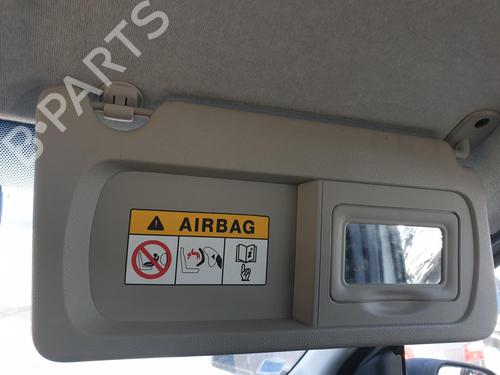 Used Right sun visor Right sun visor DACIA LODGY (JS_) 1.2 TCe (JSAY, JSM0) (115 hp) 33317407 33317407