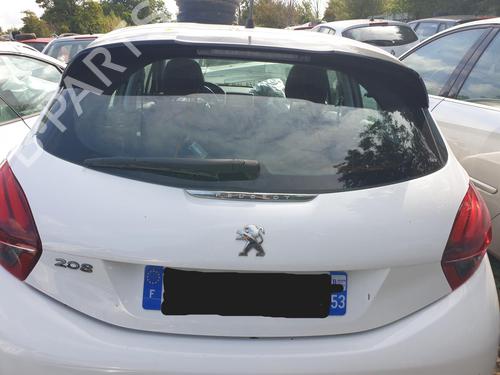 Used Tailgate PEUGEOT 208 I (CA_, CC_) 1.6 HDi / BlueHDi 75 (75 hp) 28154030