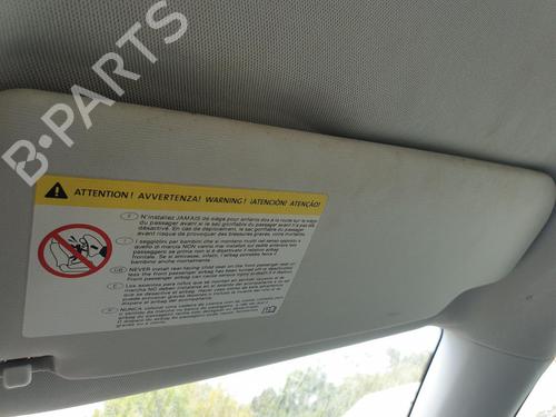 Used Right sun visor VW POLO V (6R1, 6C1) 1.6 TDI (90 hp) 28684882