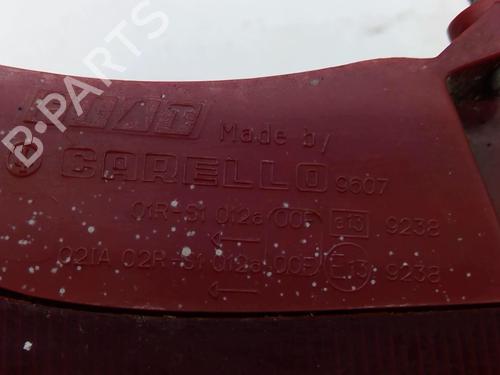 Used Left taillight FIAT SEICENTO / 600 (187_) 0.9 (187AXA, 187AXA1A) (39 hp) 22876612