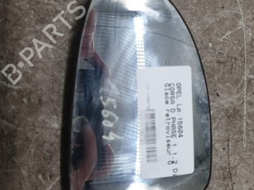 Used Left mirror glass Left mirror glass OPEL CORSA D (S07) 1.3 CDTI (L08, L68) (90 hp) 31823777 31823777
