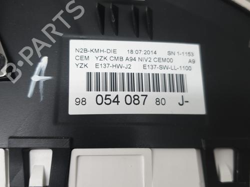 Instrument cluster PEUGEOT 2008 I (CU_) 1.6 HDi | BP25989674C47