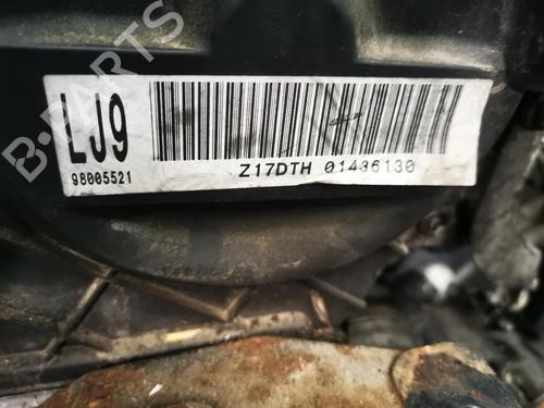 Engine OPEL MERIVA A MPV (X03) 1.7 CDTI (E75) | BP22878782M1 - Image 4