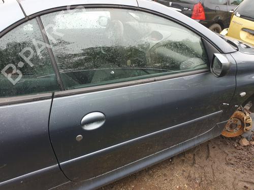 Used Right front door PEUGEOT 206 CC (2D) 1.6 HDi 110 (109 hp) 25346573