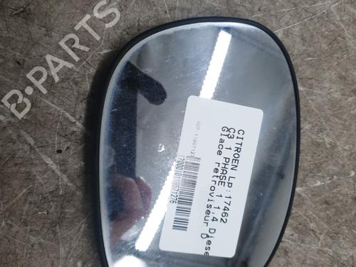 Used Right mirror glass CITROËN C3 I (FC_, FN_) 1.4 HDi (68 hp) 31800041