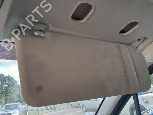 Used Right sun visor PEUGEOT PARTNER Box Body/MPV 1.6 HDi (90 hp) 22881169