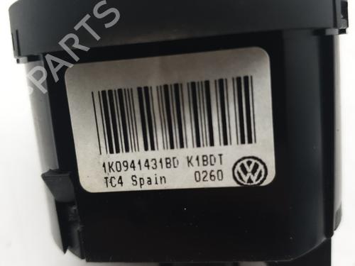 Used Headlight switch Headlight switch VW GOLF VI (5K1) 1.6 TDI (105 hp) 22866619 22866619