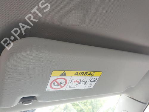 Right sun visor TOYOTA VERSO (_R2_) 1.6 D4-D (WAR20_) 743100F151B0