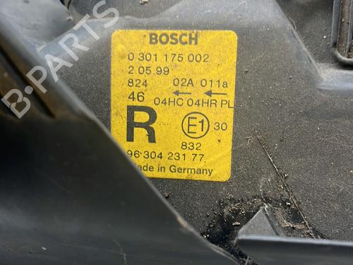 Right headlight PEUGEOT 406 (8B) 2.0 HDI 110 | BP27617536C29 
