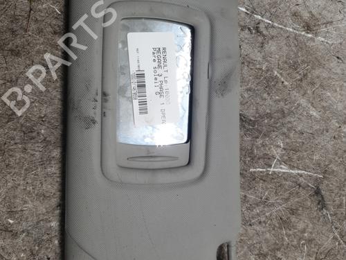 Used Left sun visor RENAULT MEGANE III Grandtour (KZ0/1) 1.5 dCi (KZ09, KZ0D, KZ1G, KZ29, KZ14, KZ1W, KZ10, KZ1F,... (110 hp) 29961330