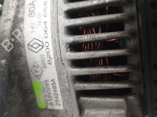 Used Alternator Alternator RENAULT MEGANE I (BA0/1_) 1.9 dCi (BA05, BA1F) (102 hp) 27714549 27714549
