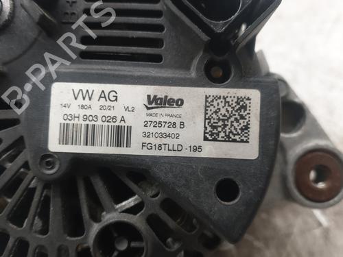 Used Alternator Alternator VW TRANSPORTER T6 Van (SGA, SGH, SHA, SHH) 2.0 TDI (110 hp) 23845431 23845431