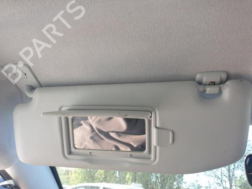 Used Left sun visor Left sun visor PEUGEOT 208 I (CA_, CC_) 1.6 HDi / BlueHDi 75 (75 hp) 34257623 34257623