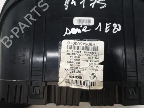 Used Instrument cluster BMW 1 (E87) 120 d (163 hp) 24422502